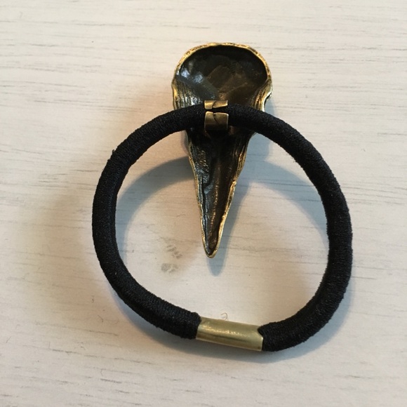 New! Animal Skeleton Head bronze hair tie - Picture 4 of 5